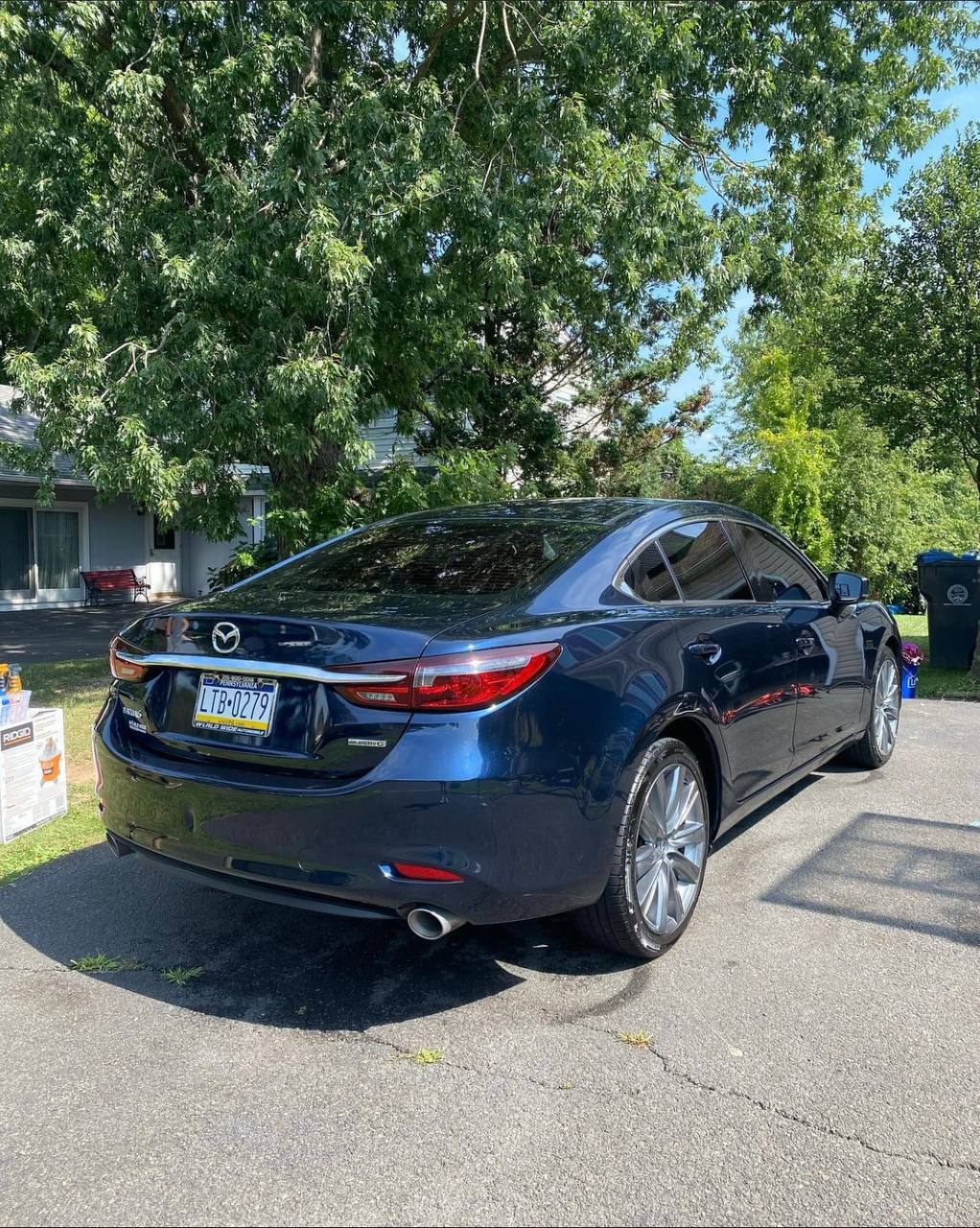 Mazda exterior detailed with VNN Auto Detailing